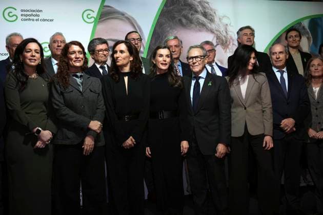 Spanien, Königin Letizia bei Weltkrebstag-Veranstaltung in Madrid