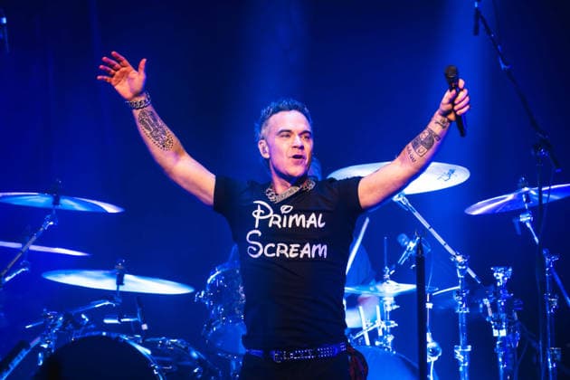 Robbie Williams Konzert in Glasgow