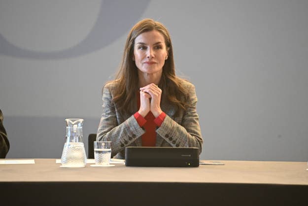 Spanisches Königspaar bei Treffen des Royal Board of Trustees in Madrid