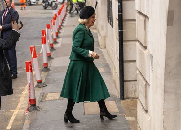Royals, Königin Camilla besucht Gottesdienst zum 650. Jubiläum der Guild of St Bride in London