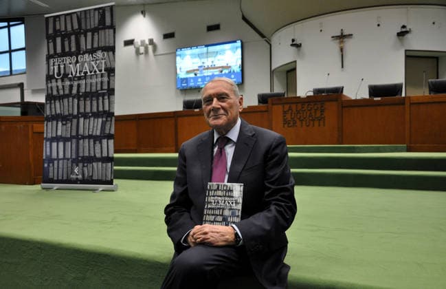 Präsentation des Buches von Pietro Grasso in Palermo