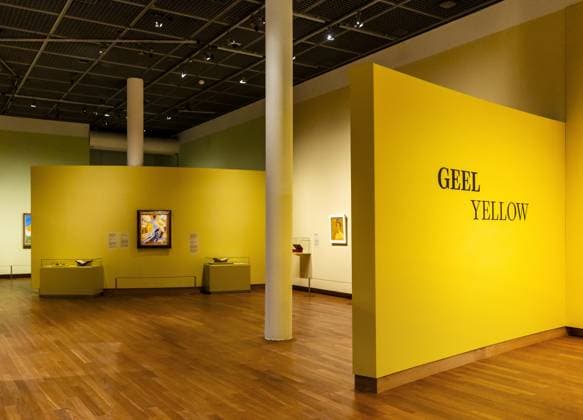 Yellow Ausstellung im Van Gogh Museum in Amsterdam