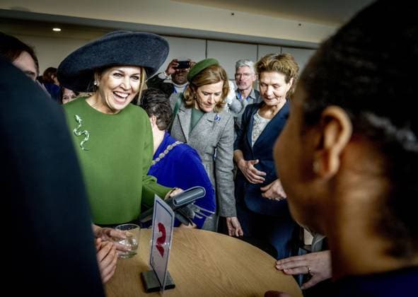 Royals, Königin Maxima der Niederlande eröffnet das Internationale Jahr der Freiwilligenarbeit in Utrecht