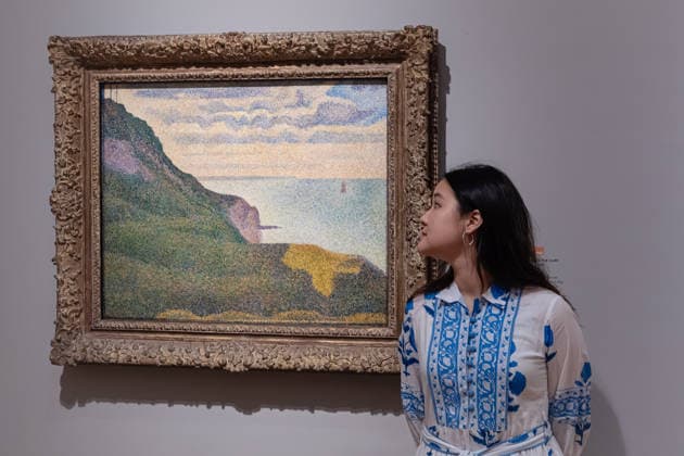 Seurat and the Sea Ausstellung in London