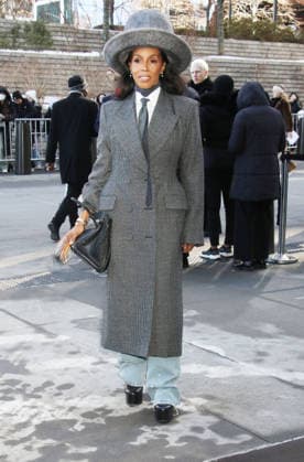 New York Fashion Week, Gäste der Calvin Klein Modenschau