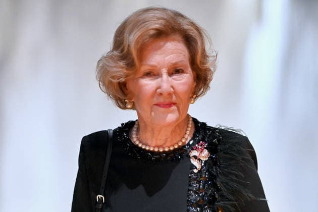 Royals, Sorge um Königin Sonja von Norwegen, Archivbilder