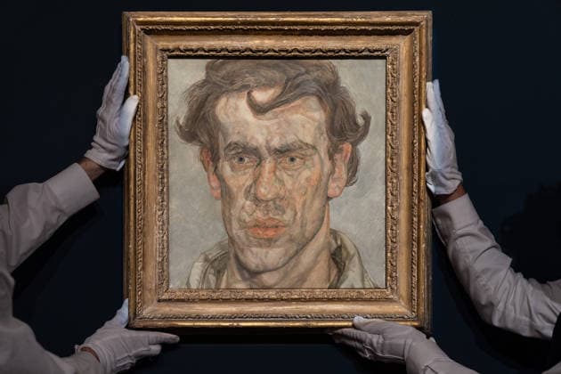 London, Versteigerung von Gemälden bei Sothebys