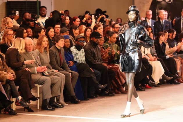 Royals, König Charles III. besucht die London Fashion Week