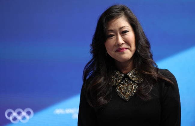Milano Cortina 2026, Kristi Yamaguchi besucht Eiskunstlauf-Wettbewerb