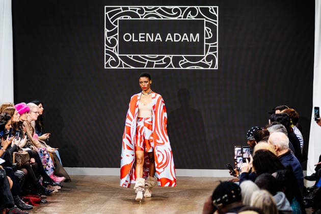 London Fashion Week, Olena Adam Modenschau