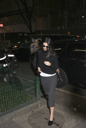 Mailand Fashion Week, Kendall Jenner Ankunft im Hotel