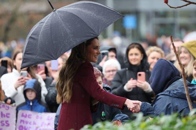 Royals, Prinz William und Prinzessin Kate besuchen Newtown