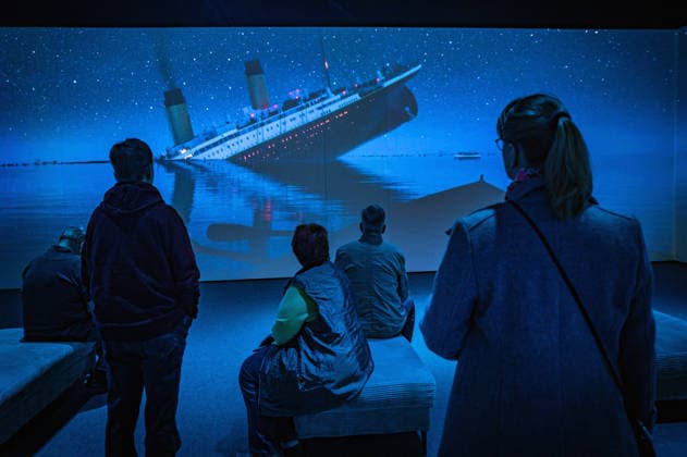Titanic Ausstellung im Filmpark Babelsberg