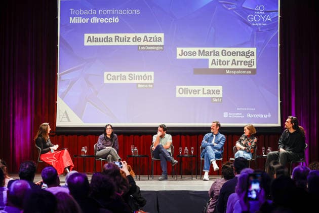 Goya Awards, Treffen der Nominierten für die Kategorie Best Director