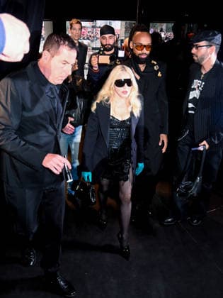 Mailand Fashion Week, Madonna zu Gast bei der Dolce und Gabbana Modenschau