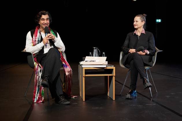 Berlin, Pressekonferenz mit Sasha Waltz und Jochen Sandig im Radialsystem