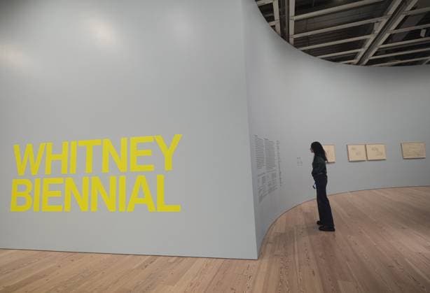 Eröffnung der Whitney Biennale in New York