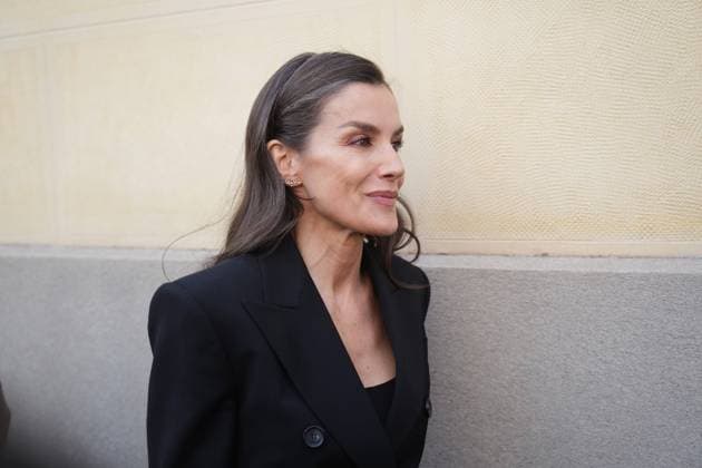 Royals, Königin Letizia von Spanien nimmt an Beisetzung von Fernando Onega in Madrid teil