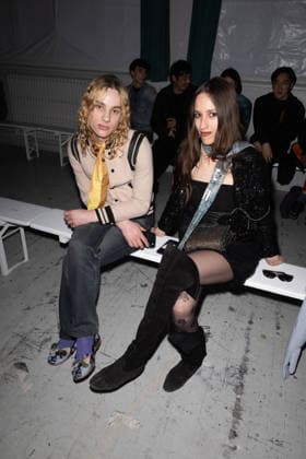 Paris Fashion Week, Gäste der Grounds Modenschau