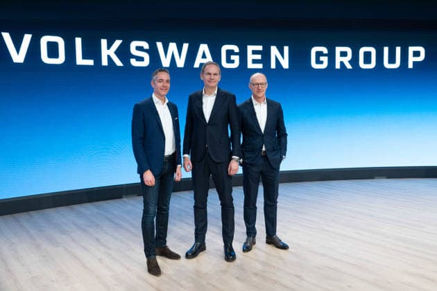 VW-Gewinn bricht um ein Drittel ein, Archivbilder