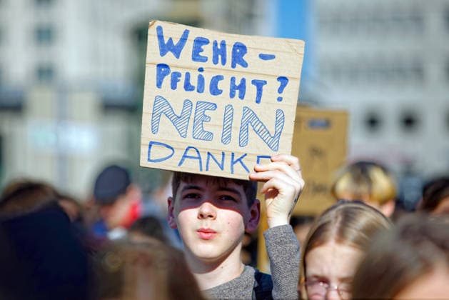 Internationaler Tag der Kriegsdienstverweigerung am 15. Mai