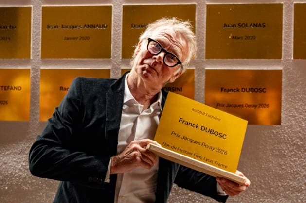Franck Dubosc erhält den Jacques-Deray-Preis in Lyon