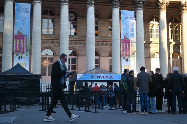 Frankreich, Les Grandes Rencontres Hachette Buchmesse im Palais Brongniart in Paris
