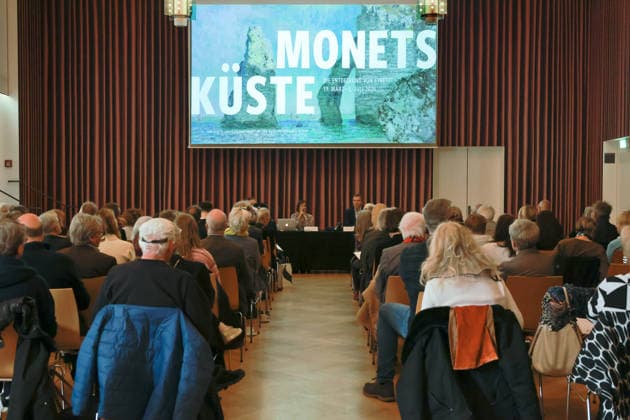 Monets Küste Ausstellung im Städel Museum in Frankfurt am Main
