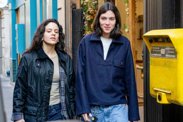 Celebrity, Rosalia und Loli Bahia unterwegs in Paris