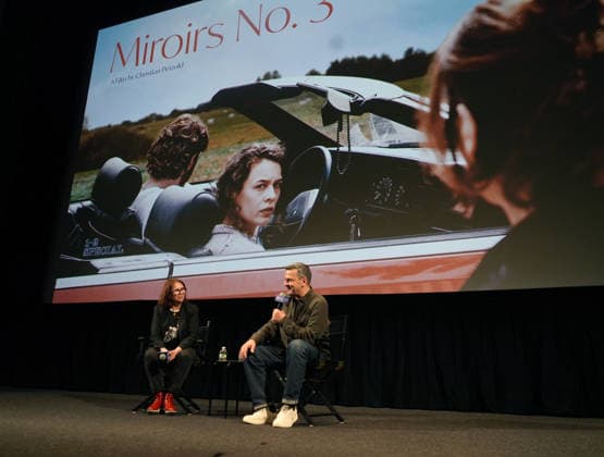 Film, Miroirs No. 3 Vorführung in New York
