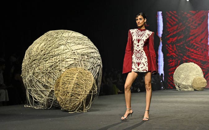 Fashion, Lakme Fashion Week in Mumbai, NIF Global Modenschau
