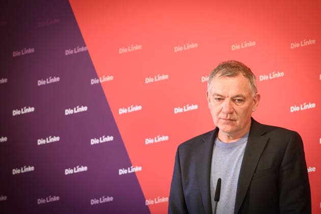Linken-Chef Jan van Aken gibt sein Amt im Juni ab, Archivbilder