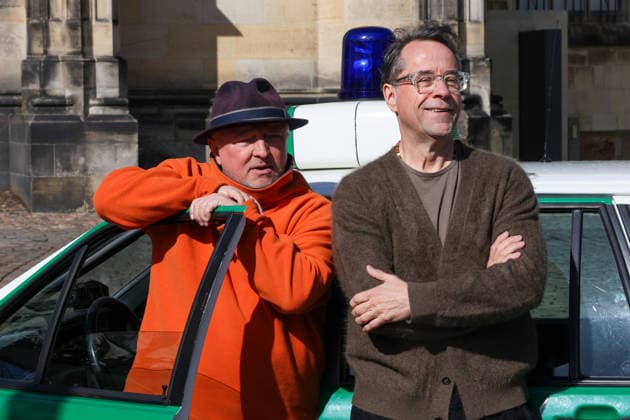 ARD Tatort Münster - Eine Frage der Zeit, Fototermin in Münster