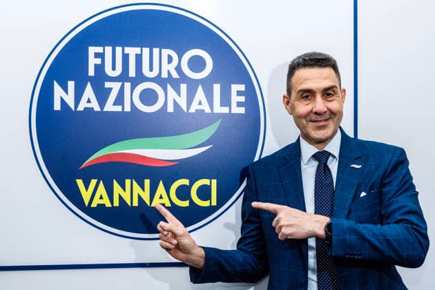 Italien, Ex-General Roberto Vannacci gründet neue Rechtspartei Futuro Nazionale, Archivbilder
