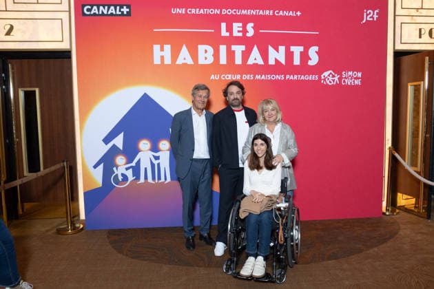 Film, Les Habitants Premiere in Paris
