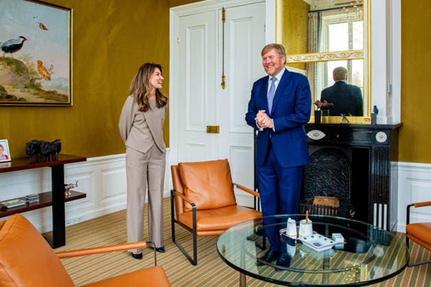 Royals, König Willem-Alexander trifft Minister in Den Haag