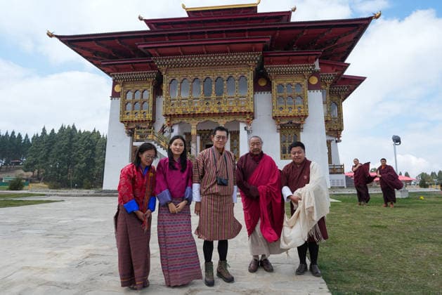 Royals, Bhutan, König Jigme Khesar Namgyel Wangchuck und Königin Jetsun Pema bei Besuch in Ostbhutan