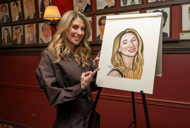Celebrity, Caissie Levy s Portrait Unveiling in New York