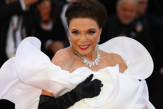 Joan Collins ist der älteste Star bei den Filmfestspielen in Cannes