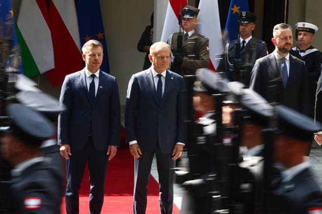Polen, Peter Magyar in Warschau