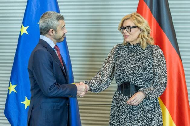 Berlin, Julia Klöckner empfängt Scheich Abdullah bin Zayed Al Nahyan