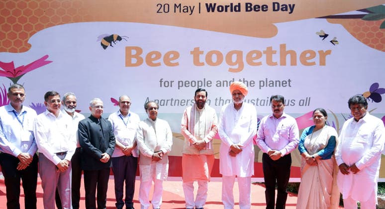 Weltbienentag, Veranstaltung in Panchkula, Indien