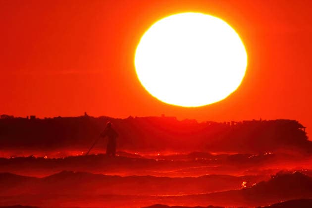 USA, Sonnenaufgang in Isle of Palms