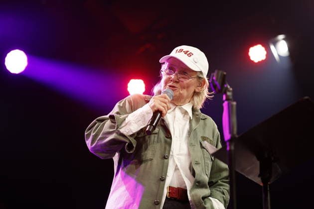 Musik, Gitte Haenning Konzert im Tipi am Kanzleramt in Berlin