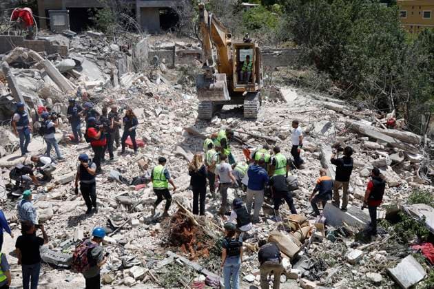 Nahostkonflikt, Libanon, Israelischer Luftangriff