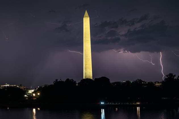 USA, Unwetter über Washington