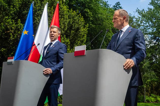 Polen, Peter Magyar in Warschau
