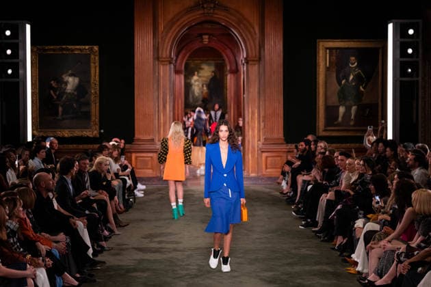 Mode, Louis Vuitton Cruise Modenschau in New York