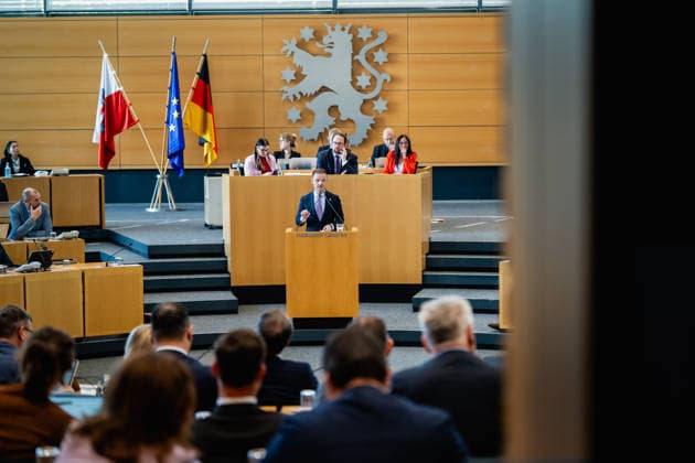 Thüringen, Regierungserklärung zum Thüringen Monitor in Erfurt
