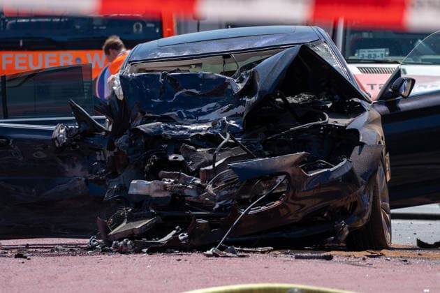 Hessen, Verkehrsunfall in Bad Vilbel